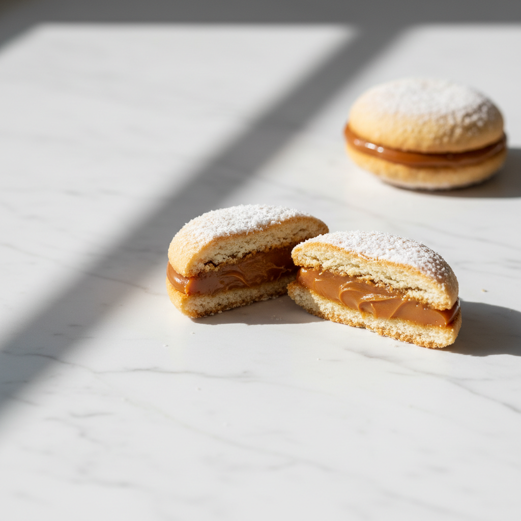Alfajores premium - minimalista moderno