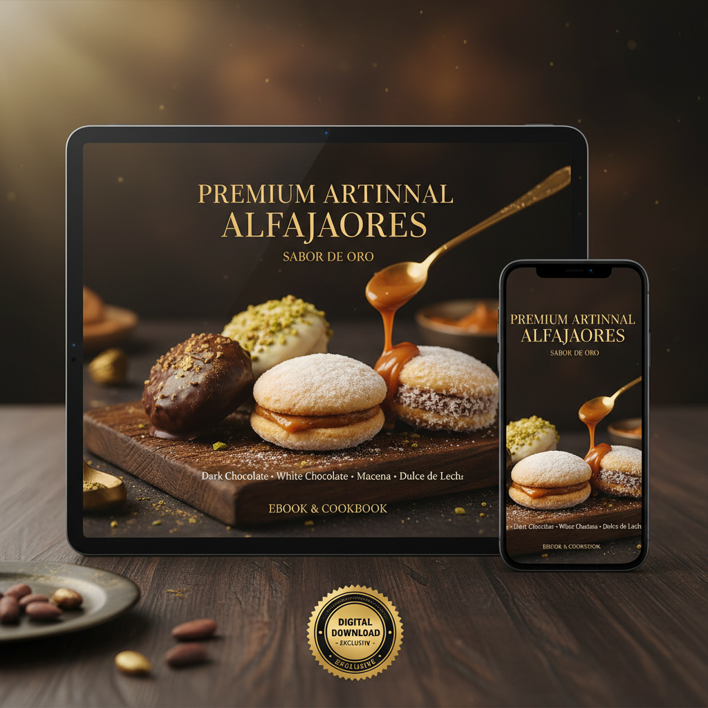 eBook Alfajores Premium Bella Mente — Recetas artesanales de alfajores